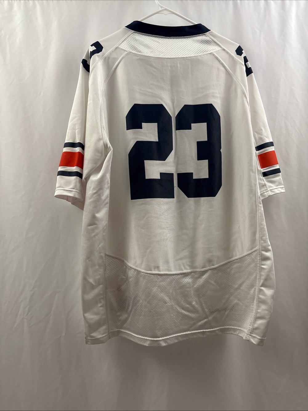 Under Armour Auburn Tigers War Eagle #23 Football Jersey Mens Large White - Picture 13 of 13